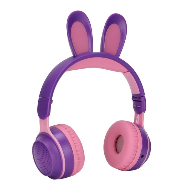 Auriculares bluetooth 5.0 auriculares, auriculares inalámbricos de alta  fidelidad para niña / hija para pc Azul Claro