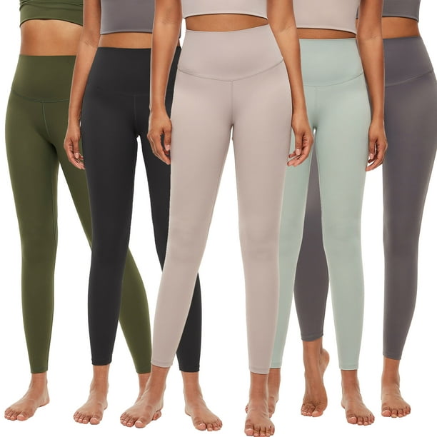 TFixol Pantalones de yoga para mujer Push up Leggings deportivos