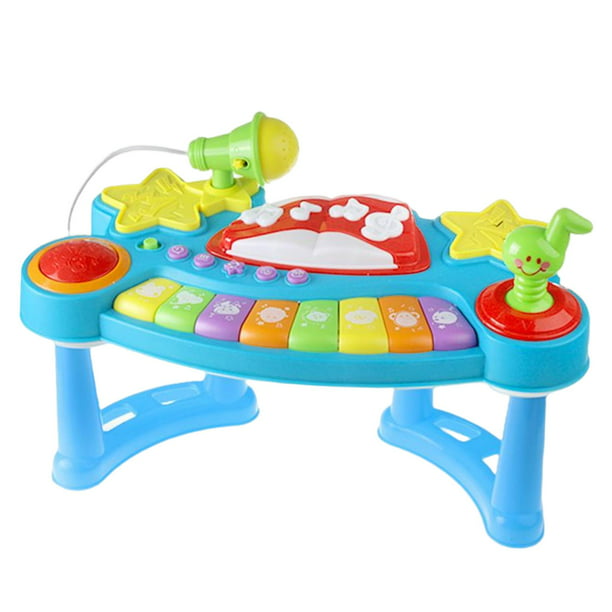 Juguete de mesa de actividades de aprendizaje musical, diversión sin fin,  juguete de mesa musical para bebés, varios modos, bolas giratorias para  jugar en casa para niños ANGGREK Otros