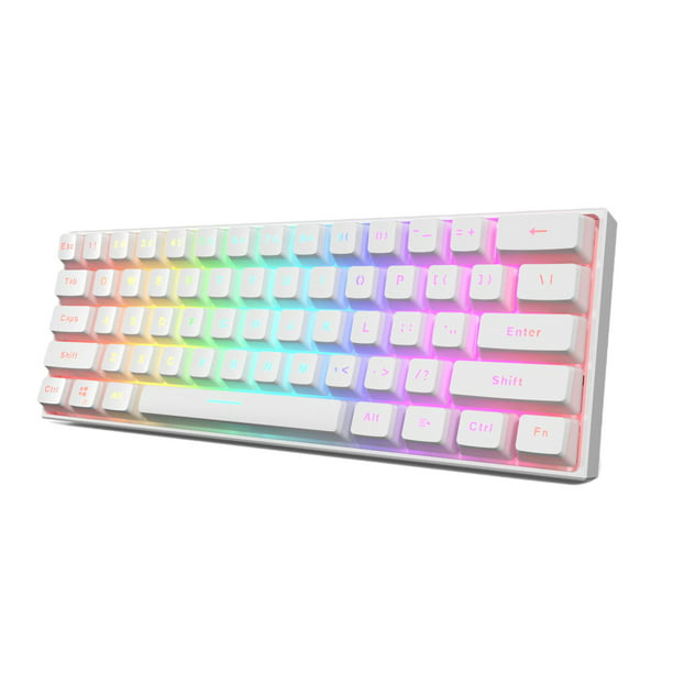 teclado gamer mecanico exclusivamente para juegos mini teclados multi color  LED