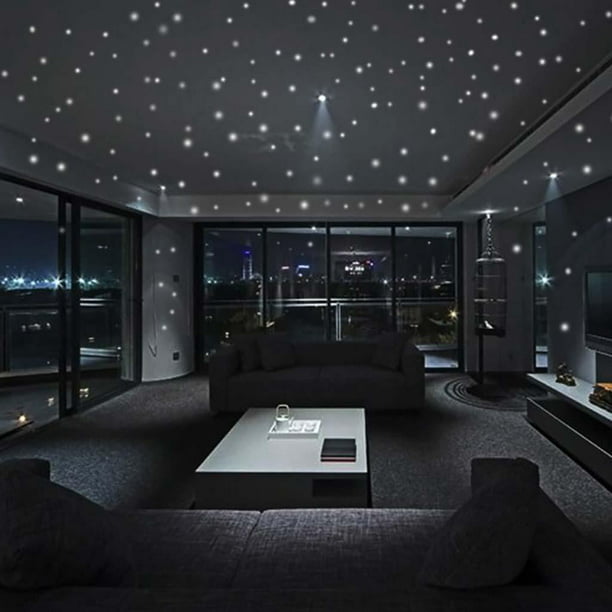 Practi Store - 🌟 ESTRELLAS FLUORESCENTES🌟 Estrellas fluorescentes para  decorar el techo o pared. Brillan en la oscuridad 💯 unidades ✓Precio 35  soles. #tiendavirtual #tiendapiura #decoracionhogar