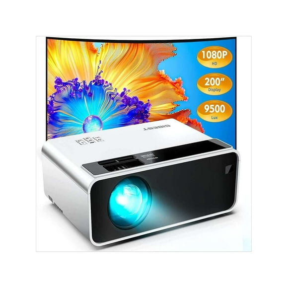 video projector 7500 lumens 1080p led mini home theater cinema projector 9500l