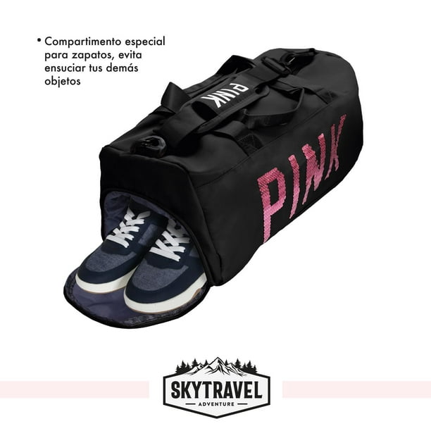  Bolsa de viaje para mujer, bolsa deportiva para gimnasio,  E-Negro : Ropa, Zapatos y Joyería