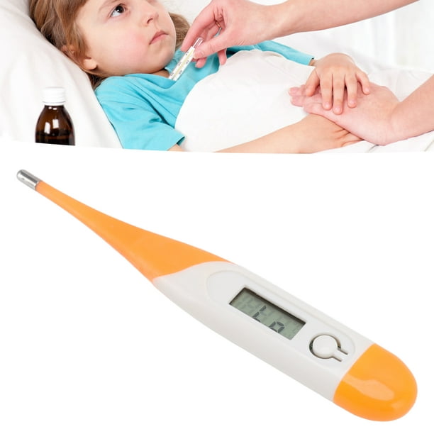  Termómetro para fiebre, termómetro digital para bebé, axila y  termómetro oral para niños, bebés y adultos, termómetro médico : Salud y  Hogar