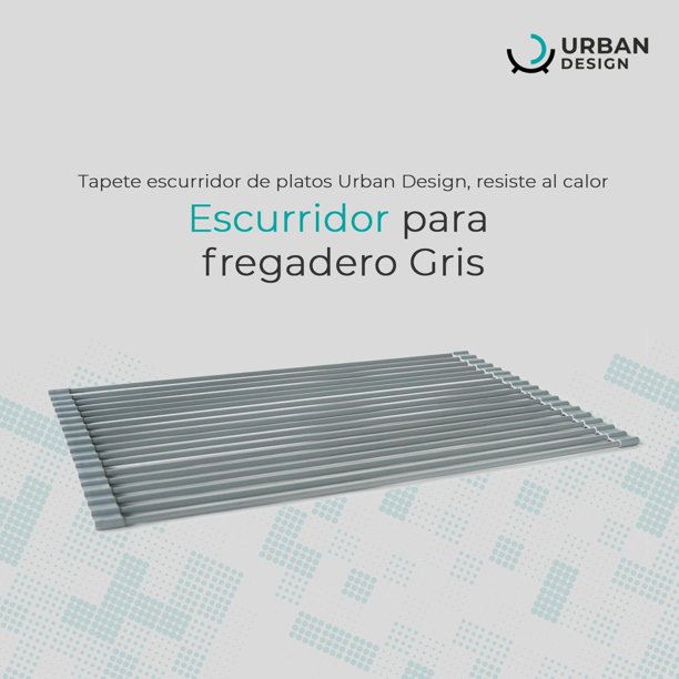 Organizador de Platos para Cocina Urban Design, Blanco blanco Unitalla  Urban Design Organizador de Platos