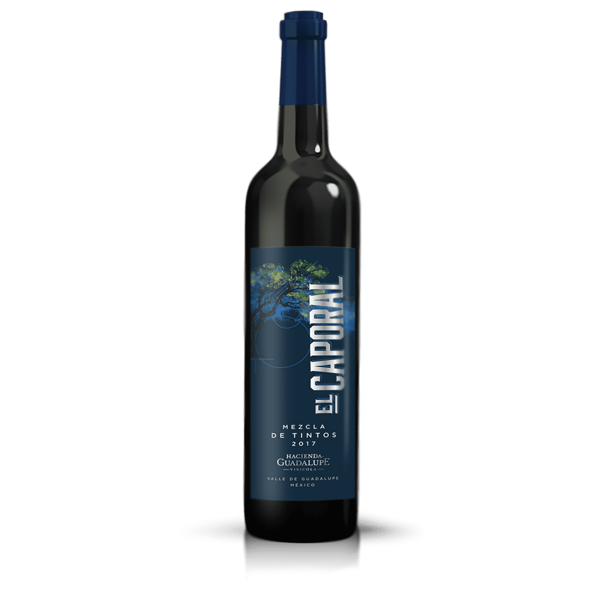 Vino Tinto Hacienda Guadalupe El Caporal 750 ml Vid Mexicana Vino Tinto