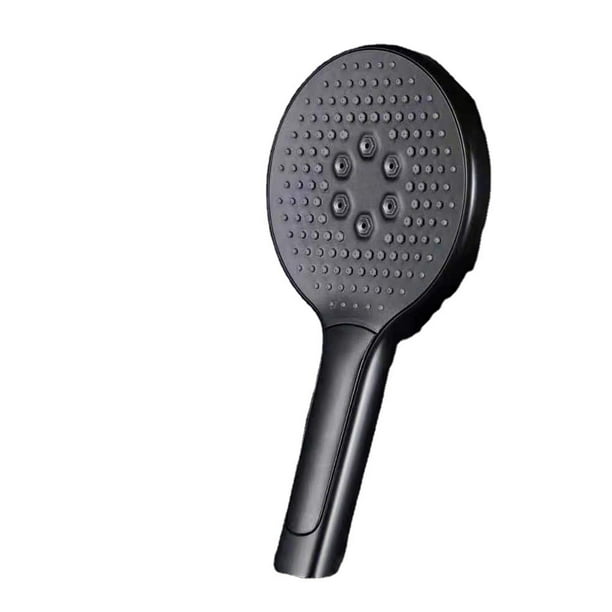 Alcachofa de ducha grande, botón, cabezal de ducha tipo lluvia negro JAMW  Sencillez