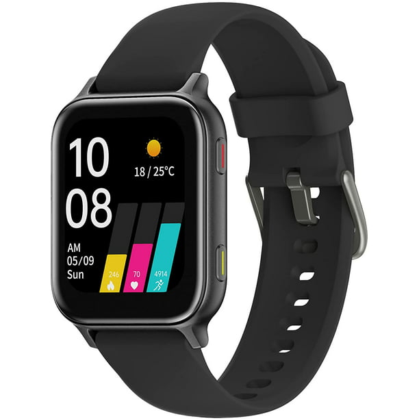 Reloj inteligente para teléfonos Android compatible con Samsung e iPhone,  rastreador de salud y fitness, 19 modos deportivos, GPS incorporado,  monitoreo de oxígeno en sangre (SpO2) Levamdar 1,7 pulgadas