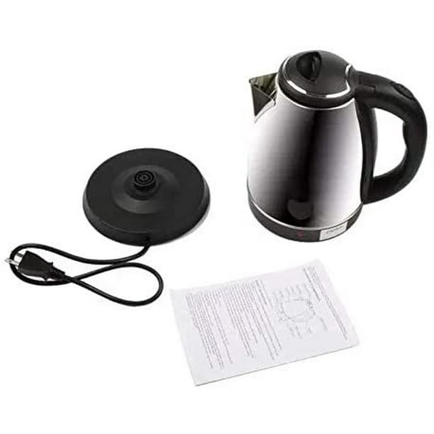 Hervidor de agua eléctrica para hervir agua rápida cafetera tétera café te  1,7 lt