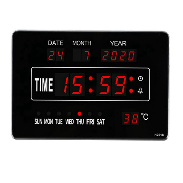 Reloj de ducha digital impermeable creativo reloj de pared reloj de baño  con pantalla de temperatura y humedad temporizador de cocina (blanco)