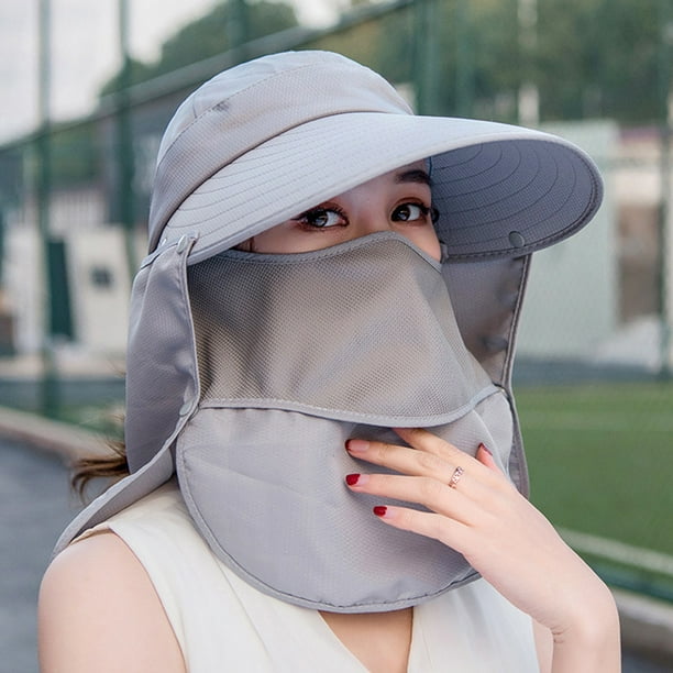 Gorras con protección solar de mujer