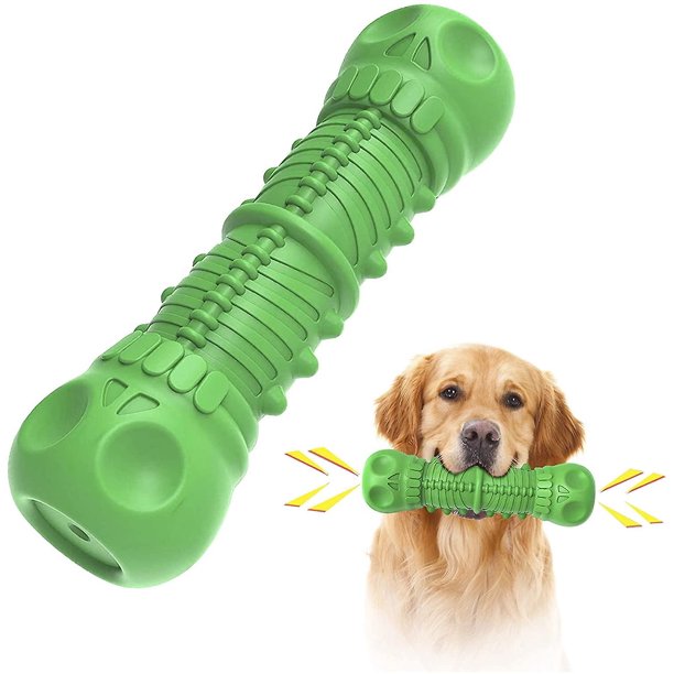 Juguete Para Perro Masticable Y Resistente De Caucho Con Sonido. Forma