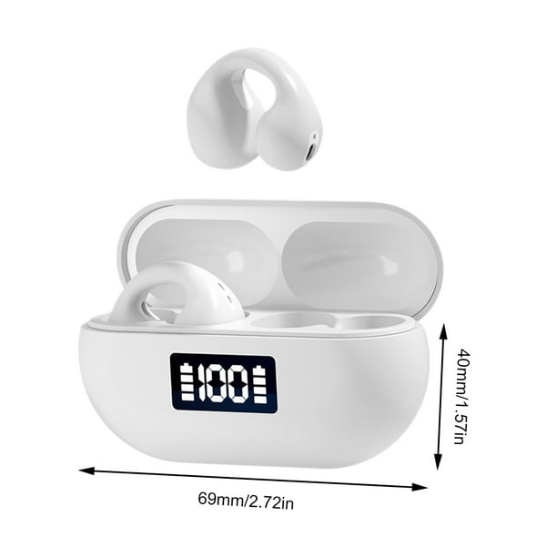 Auriculares inalámbricos Ear-Clip compatibles con Bluetooth para