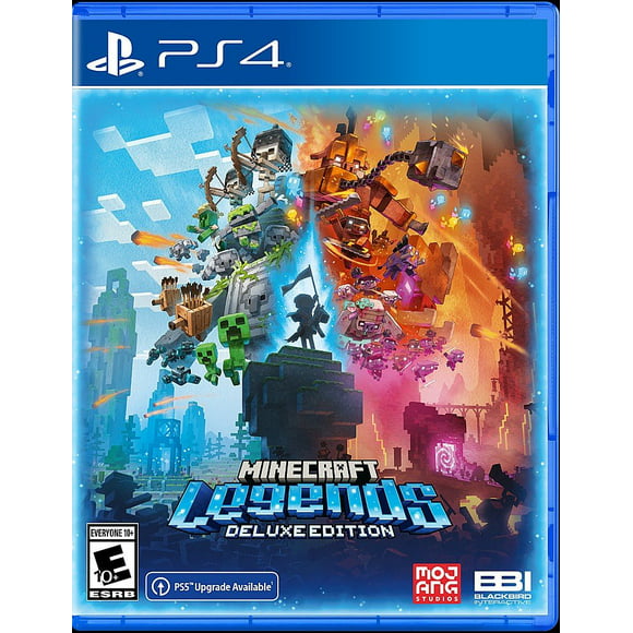 minecraft legends deluxe edition ps4 ps4 ps4