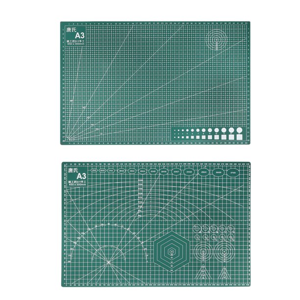 Almohadilla de corte, 2 uds., tapete de corte A3, tapete de corte