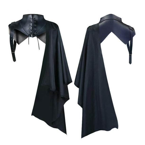 TDEOK Disfraz medieval para hombre, mago, esqueleto, ángel de fantasía,  cosplay, vestido de mujer, disfraz de malla, disfraz de anime, cosplay para  mujer, barato (negro, M) : : Juguetes y juegos