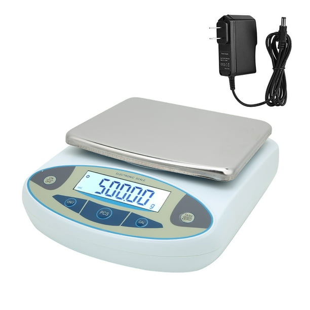 Báscula de cocina digital doble, peso normal y de precisión