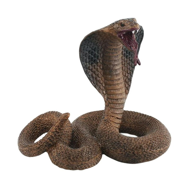 Juguete modelo de serpiente, juguete aterrador para trucos de Halloween,  juguete de serpiente aterrador para decoraciones de mesa Marrón claro  Sunnimix Juguetes de serpiente de simulación