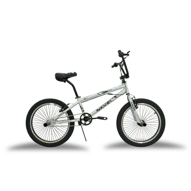 Bicicleta BMX Rodada 20 Adulto Con Rotor Asiento Vinil Monk Freesstyle