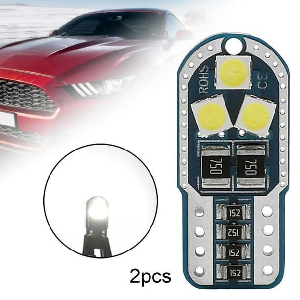 Uds luces interiores de coche luz LED Interior T10 bombilla LED luz de  estacionamiento de coche