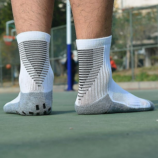 Calcetines antideslizantes para hombre al aire libre hombre fútbol