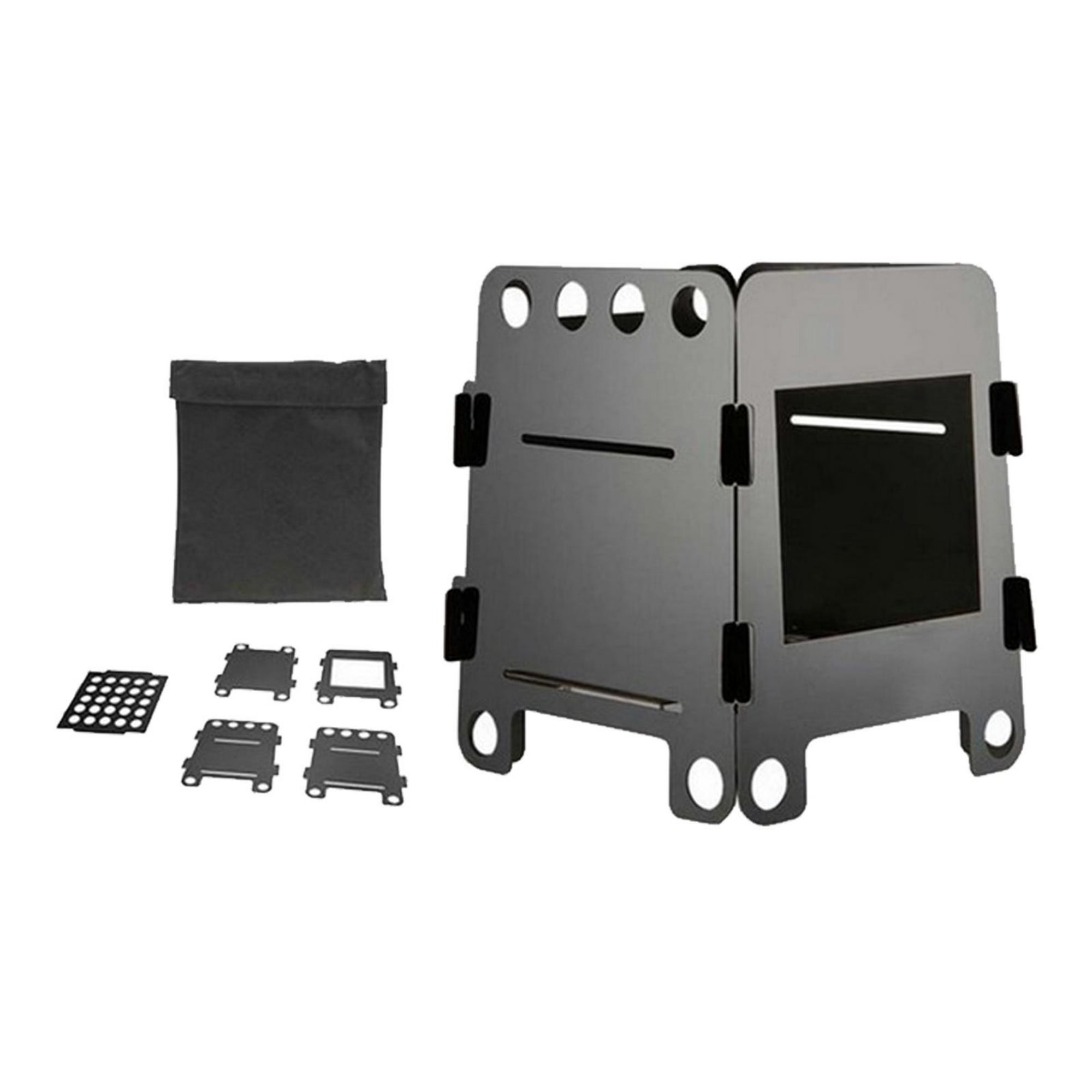 Mini calentador para r, escudo calefactor, equipo portátil, estufa de  calefacción, estufa de calentamiento Negro kusrkot Mini estufa de  calefacción