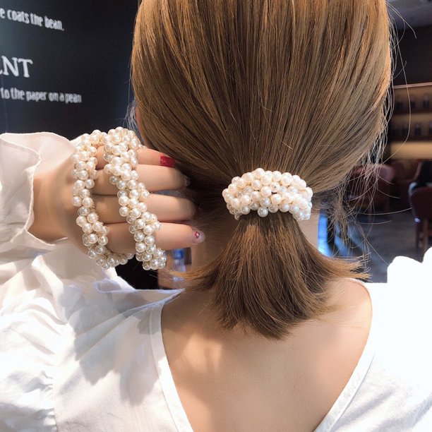 Diademas Para El Cabello De Moda Con Perlas Accesorios Para El Pelo Para  Mujer