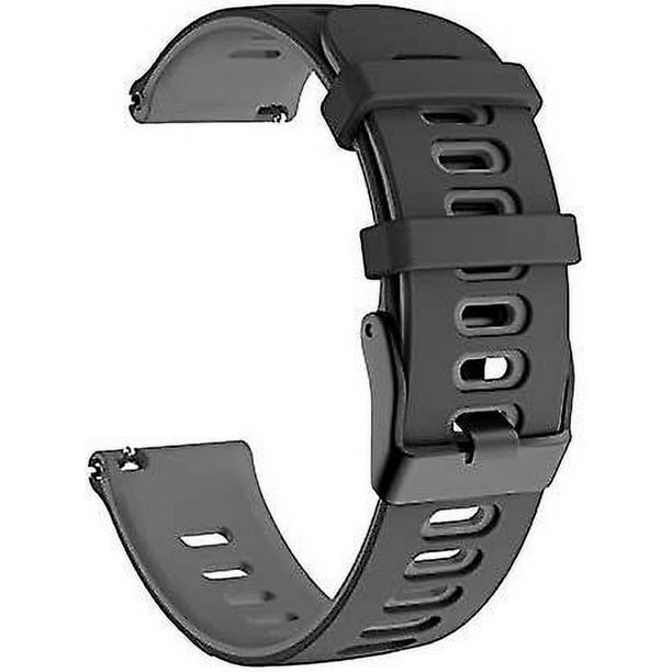 Correa de reloj deportivo de silicona de 20 mm compatible con Amazfit Bip U  Pro, correa de repuesto compatible con correas de reloj de pulsera Amazfit  Bip mujeres y hombres