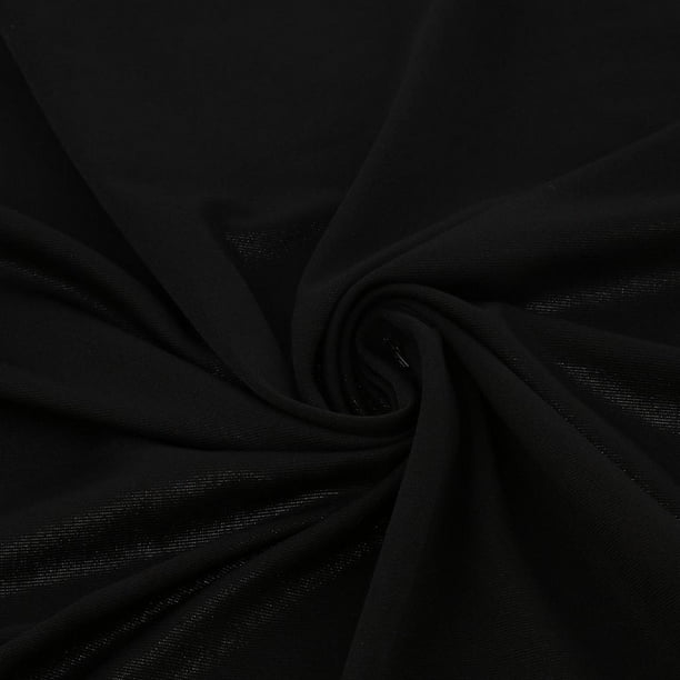 Pañuelo de danza del vientre negro bordado con flecos