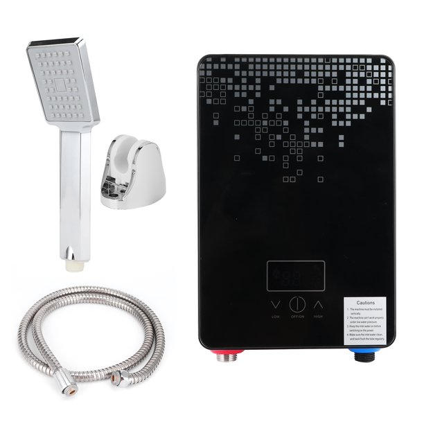 Calentador instantáneo, 6500W 220V Calentador de agua eléctrico de  calentamiento instantáneo Calentador de agua Kit de ducha elaborado por  expertos