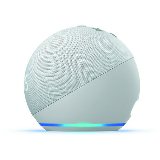 Echo Dot (4.ª generación) | Altavoz inteligente con reloj y Alexa | Azul  crepuscular con bombilla de color Bluetooth Sengled