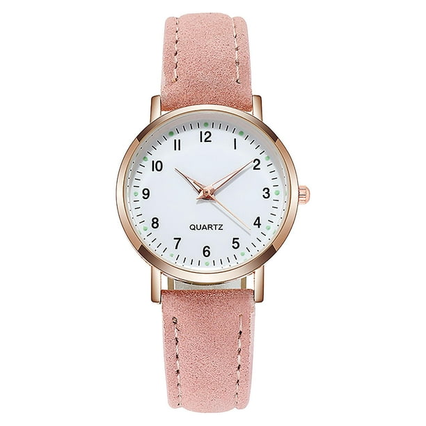 Relojes para mujer, reloj de lujo a la moda para mujer, reloj de cuero para  mujer, relojes de pulsera de cuarzo para mujer, Montre Femme