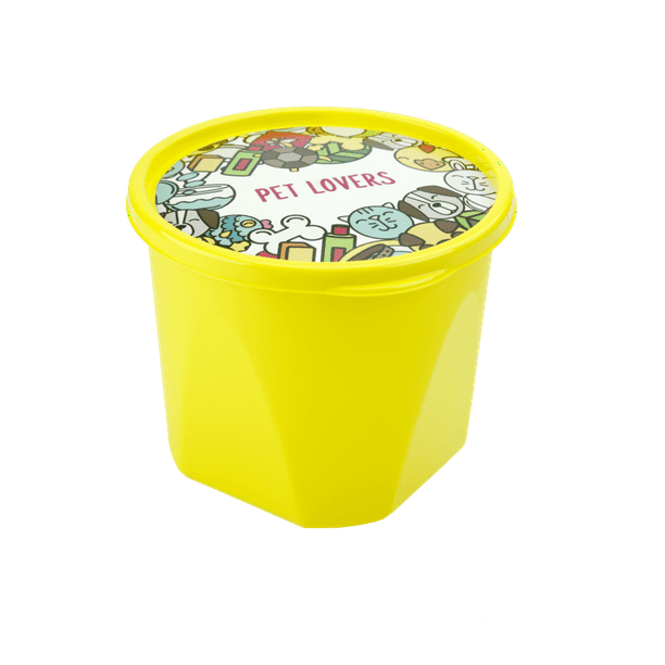 Contenedor de alimento para mascota de 7.7 Litros en Plástico libre de BPA  Jaguar Plásticos Articulo de cocina