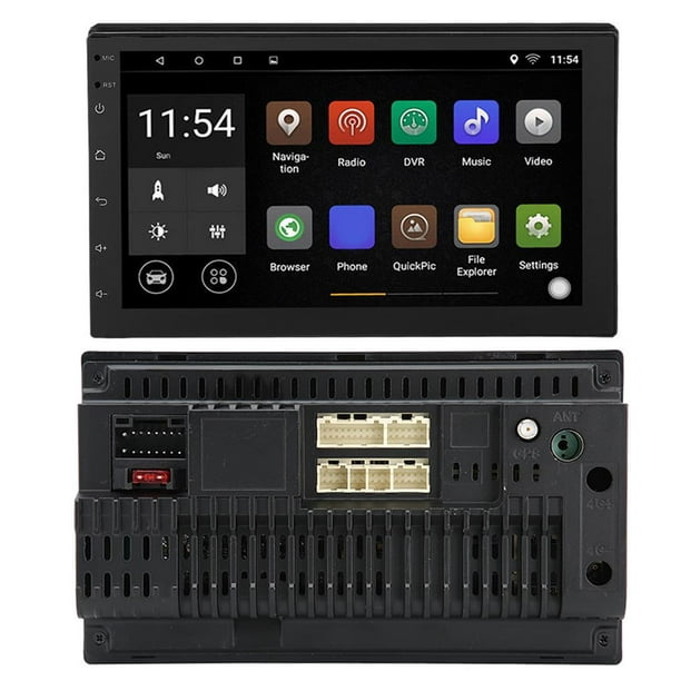 Wifi Doble 2 Din Coche Radio Estéreo Multimedia Bluetooth Reproductor Gps  Antena 1+16G Para Android 7 Inevent EL010014-00