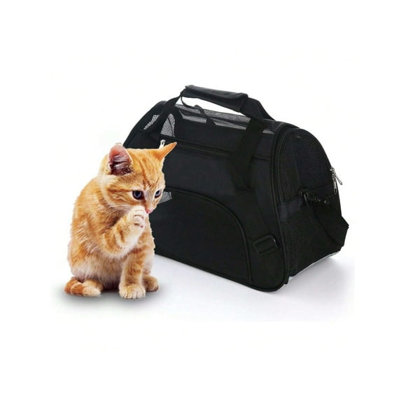 lstusa cat carrier softsided pet carrier for small medium cats puppies dog carrier pet travel bag for small dogs comfort portable foldable pet bag
