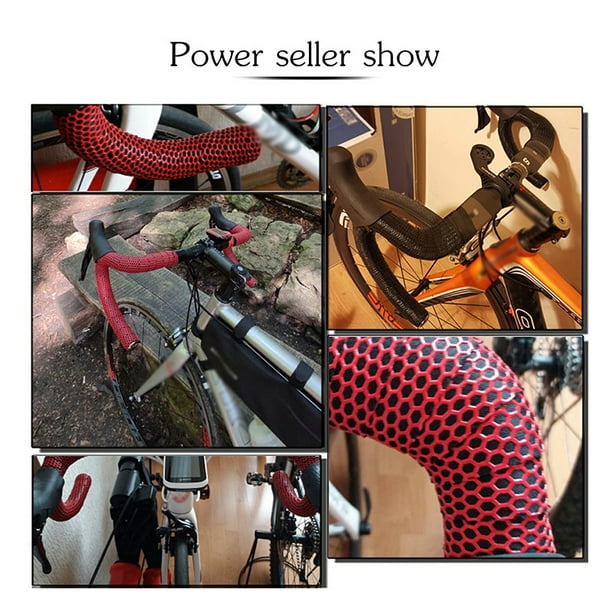 Cintas de manillar de bicicleta de carretera hechas de EVA + PU, cinta  profesional para barra de bicicleta de carretera, envolturas de mango de