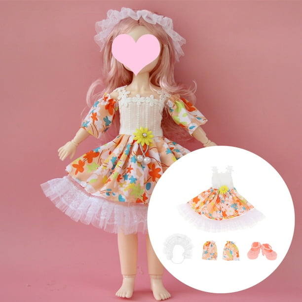 Ropa para muñecas 30cm recién nacidas Vestido de Regalo estilo 1 Sunnimix Trajes De Muñeca BJD | en línea
