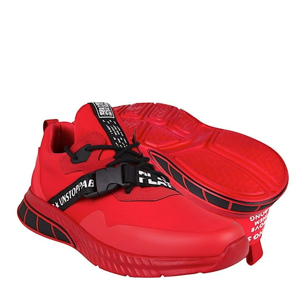 TENIS WHAT S UP HOMBRE 325020 TEXTIL ROJO What s Up 325020