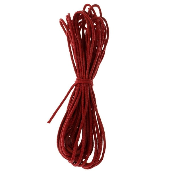 Cuerda de cuerdas de cuero de y 4 mm para bricolaje, collar, , abalorios,  joyería artesanal Sunnimix Cordón de cuero