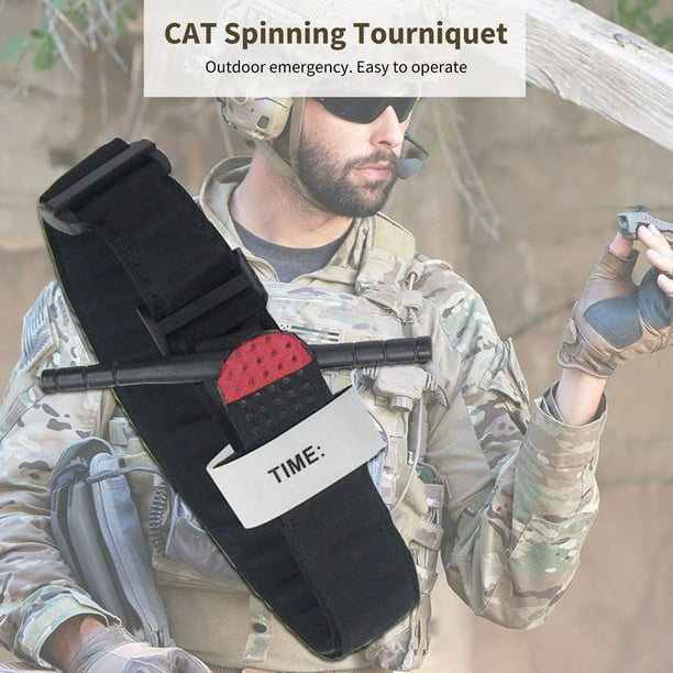 CAT - Torniquete de aplicación de combate, negro : .com.mx: Deportes  y Aire Libre