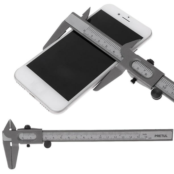  Calibrador digital profesional de 6 calibrador Vernier de  fibra de vidrio pinzas electrónicas medidor de medición LCD 5.906 in  herramienta de medición : Industrial y Científico