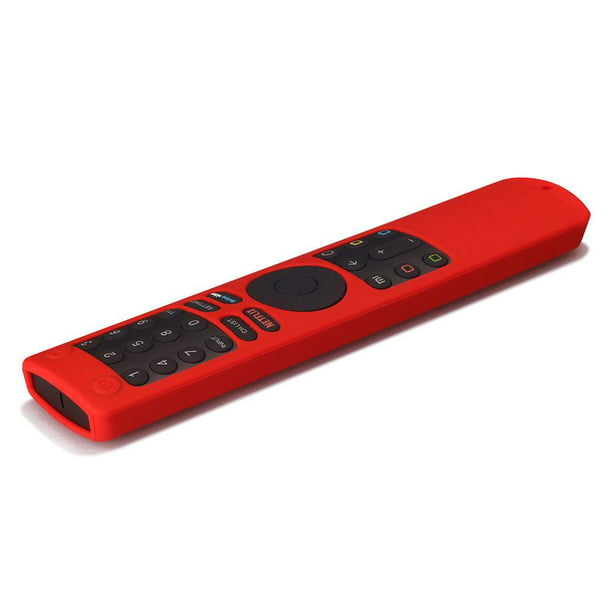 Funda para mando a distancia Smart TV para Xiaomi 4S XMRM-010 X10 X6 (Rojo)  Tmvgtek