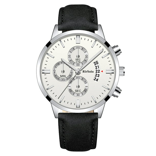 RS0053 Reloj de moda para hombres de negocios Elegante reloj de pulsera de  cuarzo Eccomum Mirar
