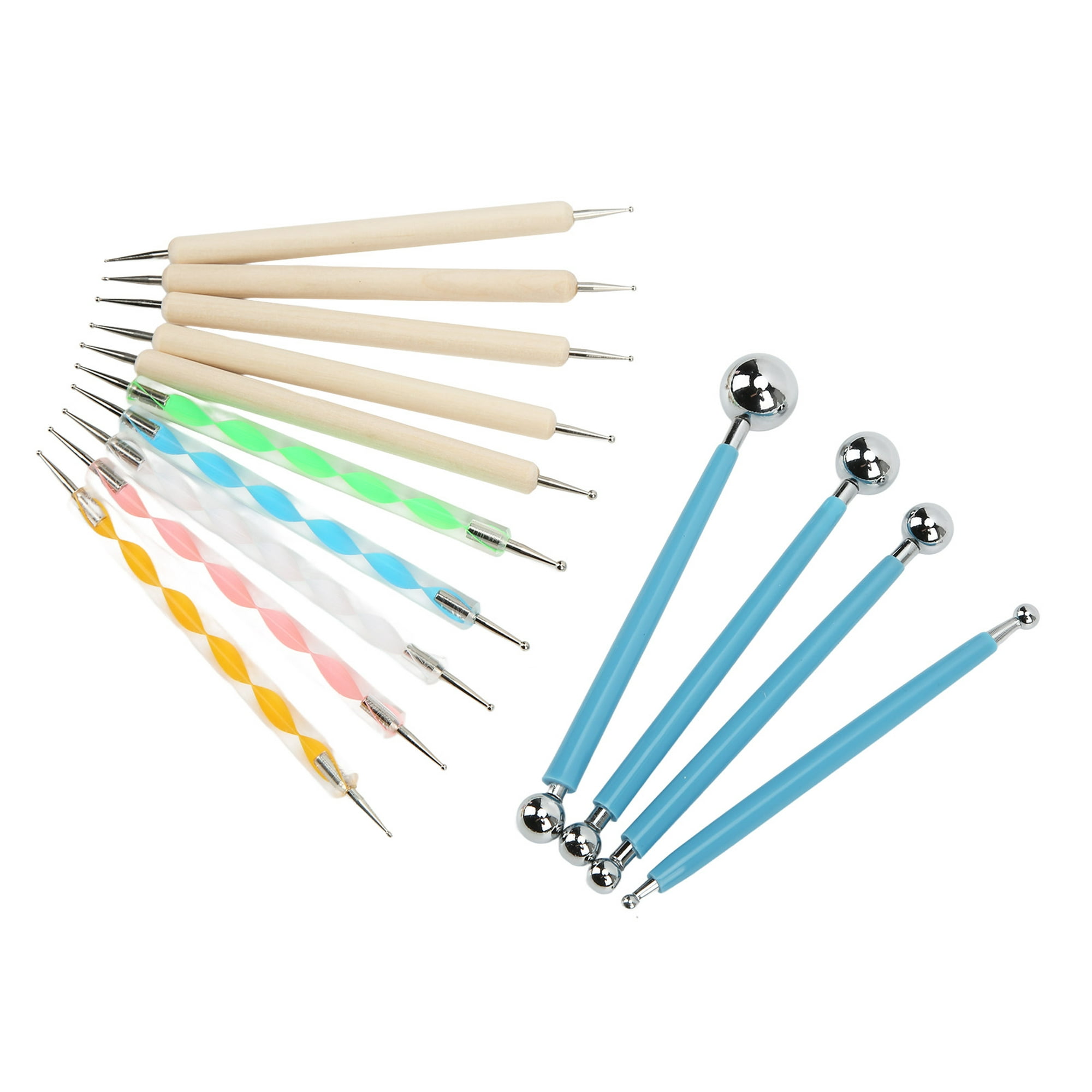 Meuxan 13 Piece Ball Stylus Dotting Tools for Rock Painting, Clay