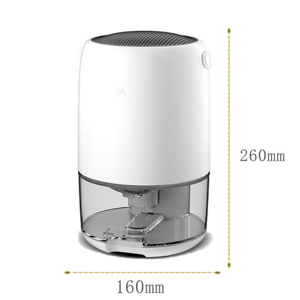 Deshumidificador Deshumidificador de aire de 220 V y 40 W, secador de  humedad portátil para el hogar (blanco, EE. UU.) Wdftyju Libre de BPA