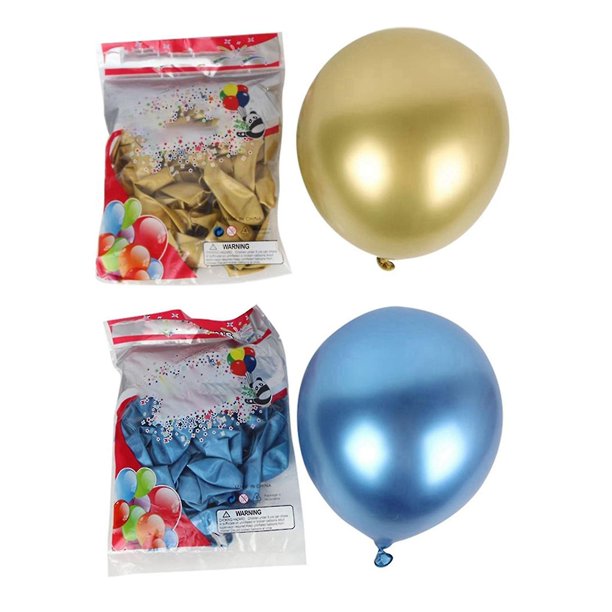 CAPRICHOS SHOP [50 piezas] Globos de Látex Oro