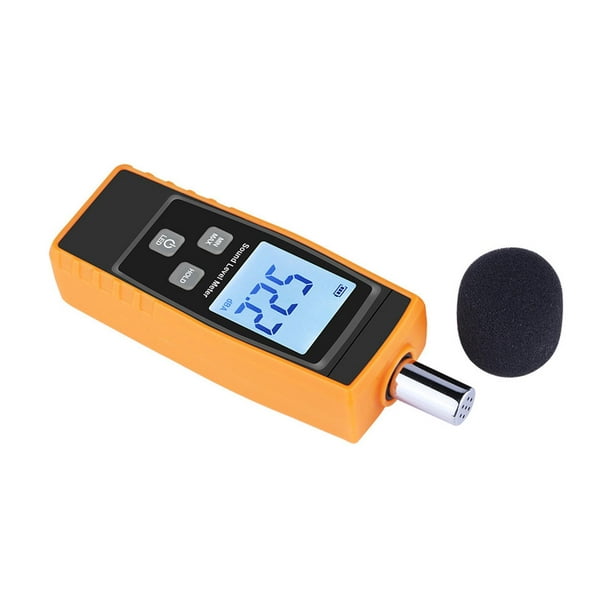 Medidor de decibelios de sonido Digital, medidor de ruido, probador de  nivel de sonido, medidor de dB, Detector de Audio, instrumentos de medición