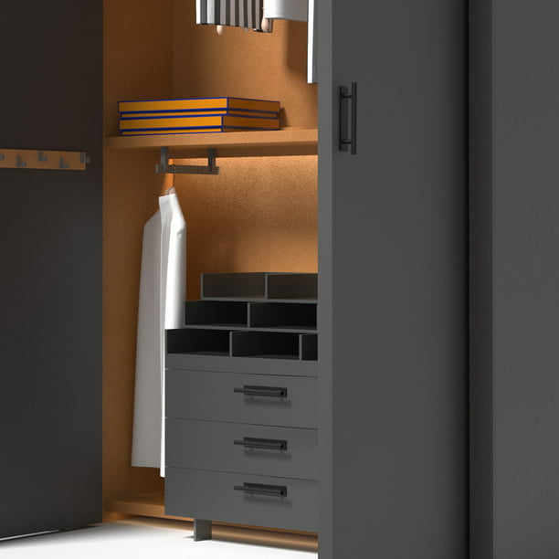 Kenally Puerta de armario de plástico para cocina, muebles, cajón de parada  silenciosa montado anticolisión, amortiguadores silenciosos, Type1 NO1
