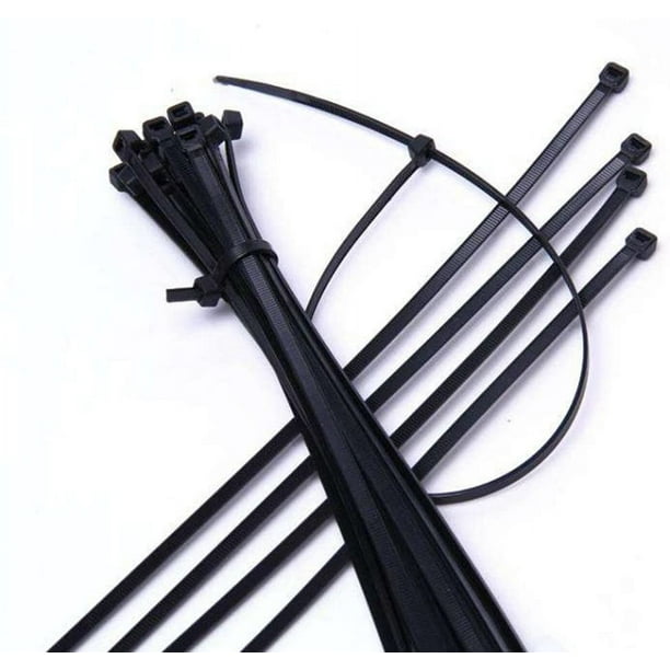 VELCRO Brand Paquete de 150 bridas para cables | Reemplaza las bridas de  cremallera, reduce los residuos, negro y gris y correas de velcro 91836 con
