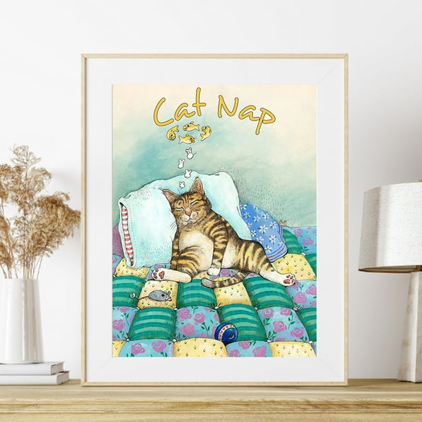 Kit de pintura con diamantes de gato para decoración del hogar